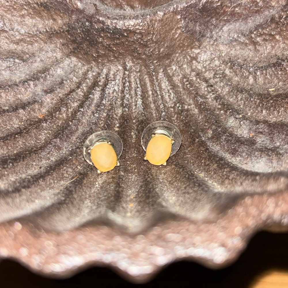 Chic Gold-Tone Stud Earrings